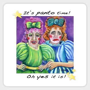 It's panto time! Oh yes it is! Sticker